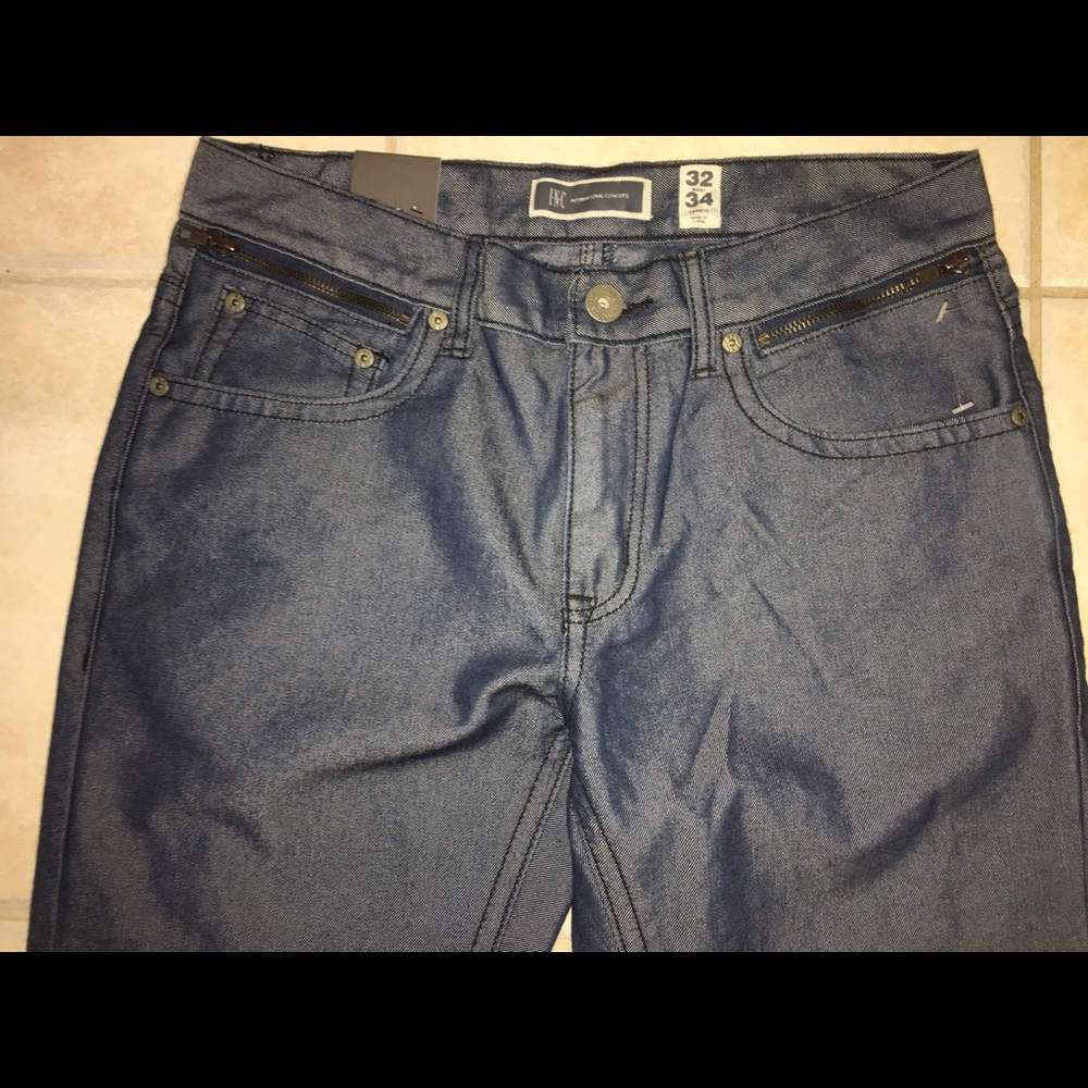 INC BERLIN slim jeans